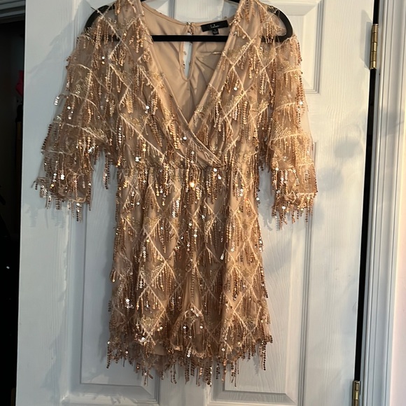 Lulus Pants - Sequin Romper